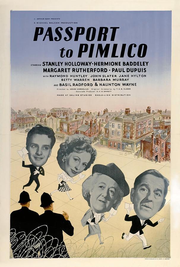 Passport To Pimlico -1949-. Photograph by Album
