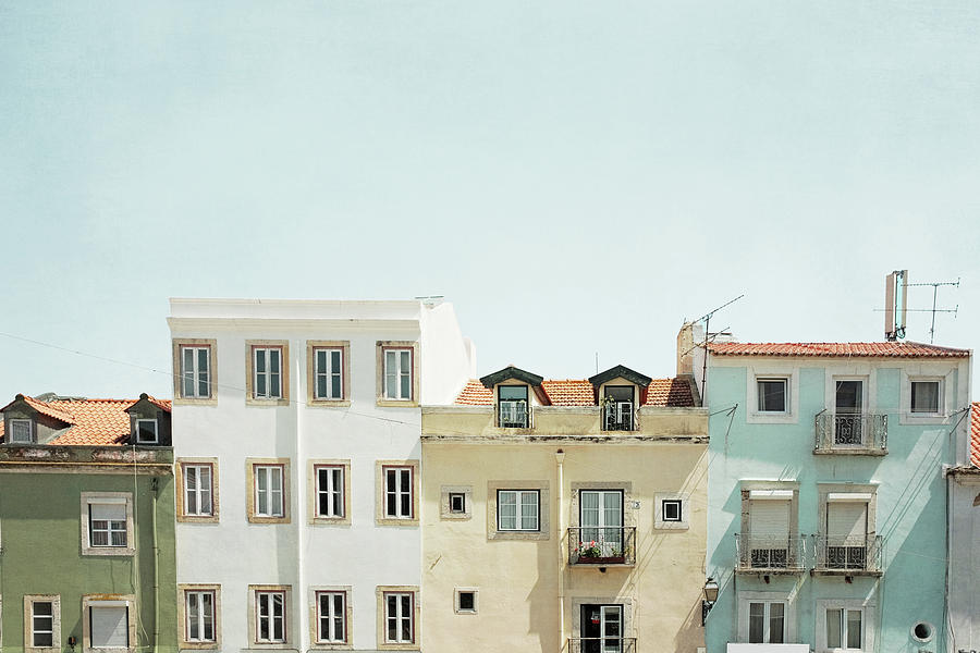 Pastel Apartments Photograph by Lupen Grainne