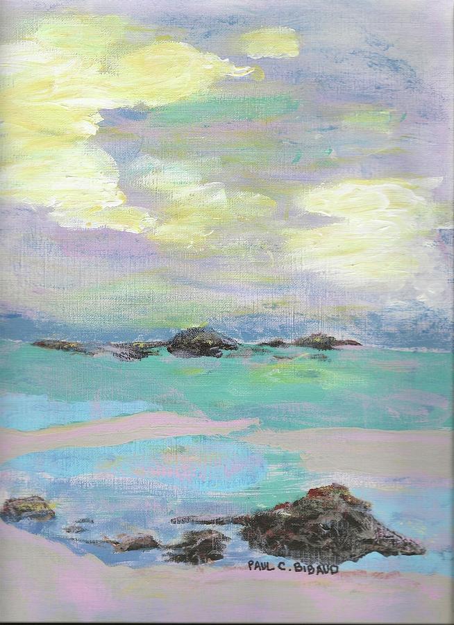 pastel beach paintings