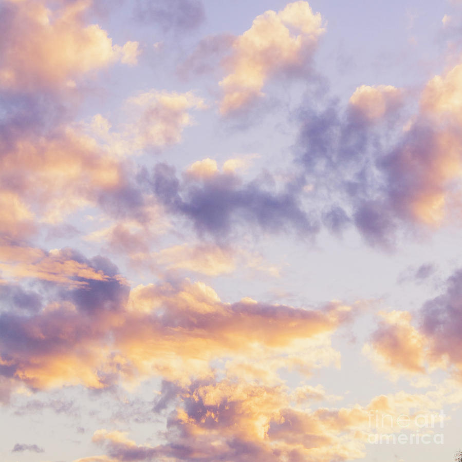 Pastel Photograph - Pastel cloudscape by Jorgo Photography
