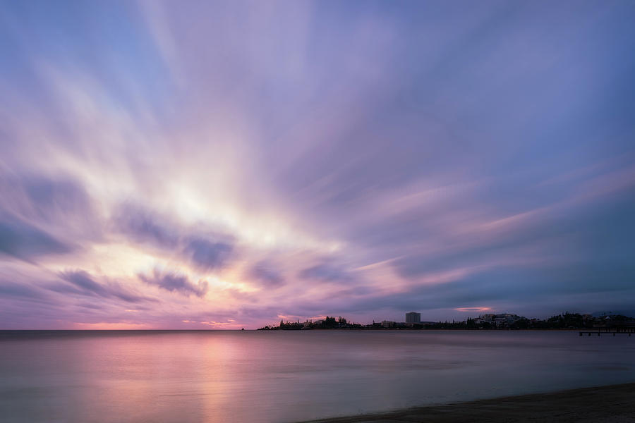 Pastel Color Sunset at Anse Vata Bay in New Caledonia. by Daniela Constantinescu Pastel Color Sunset at Anse Vata Bay in New Caledonia. by Daniela Constantinescu