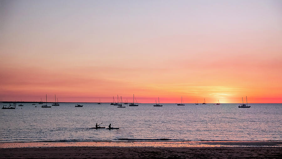 Pastel Darwin Sunset Photograph by Catherine Reading