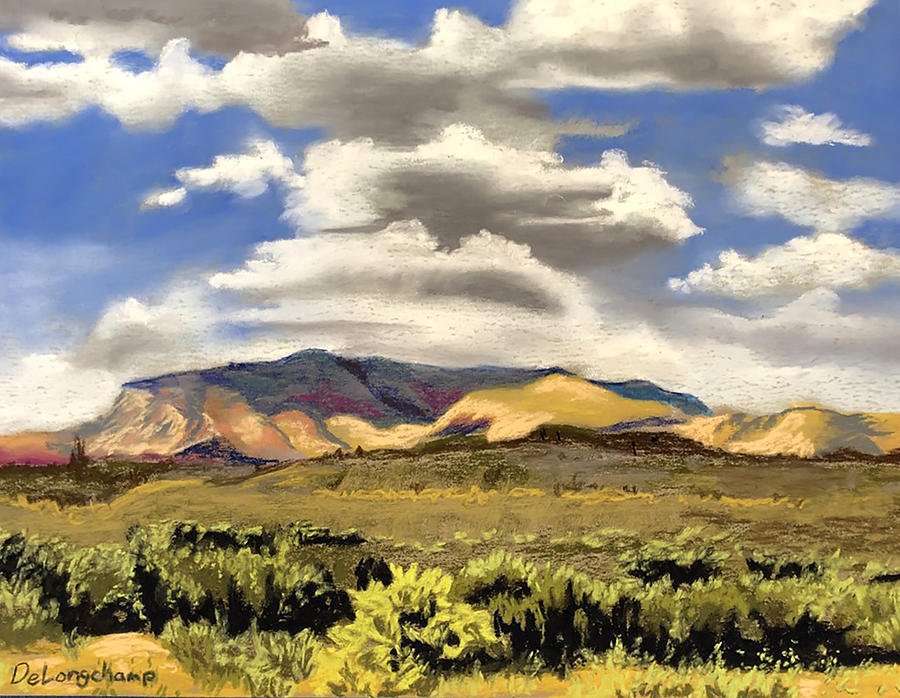 Pastel Desert Pastel by Gerry Delongchamp