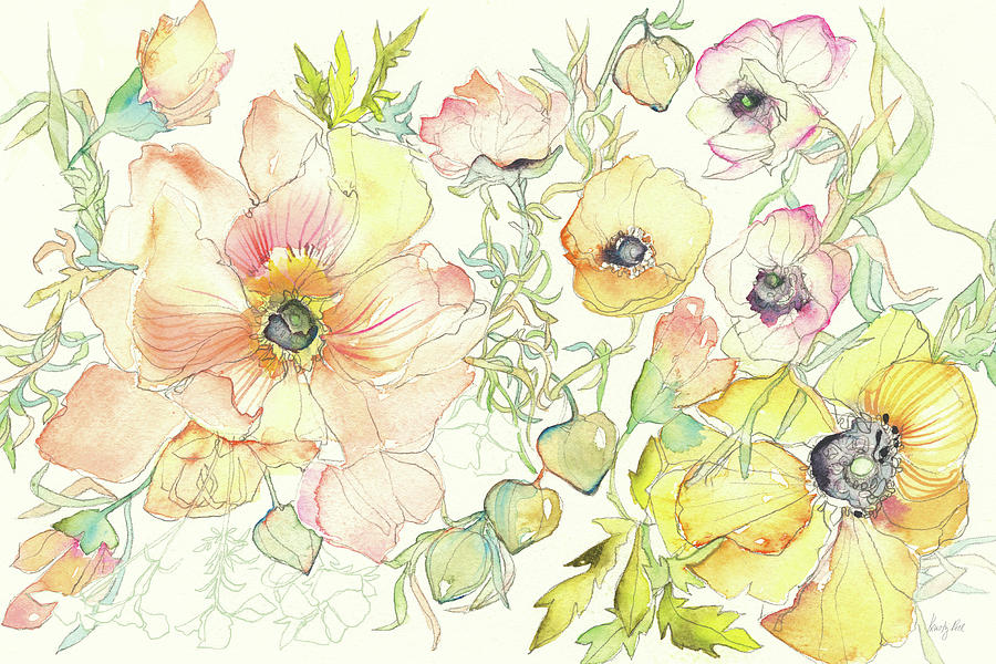 Watercolor Blossom IIi Art Print by Kristy Rice - Fine Art America