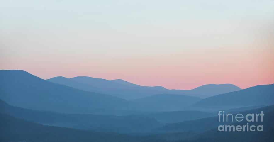 Pastel Mountains Photograph