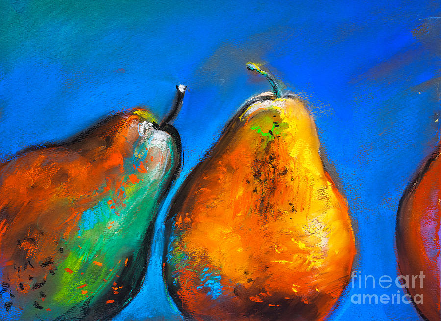 Deco Digital Art - Pastel Painting On A Cardboard by Ivailo Nikolov Deco Digital Art - Pastel Painting On A Cardboard by Ivailo Nikolov