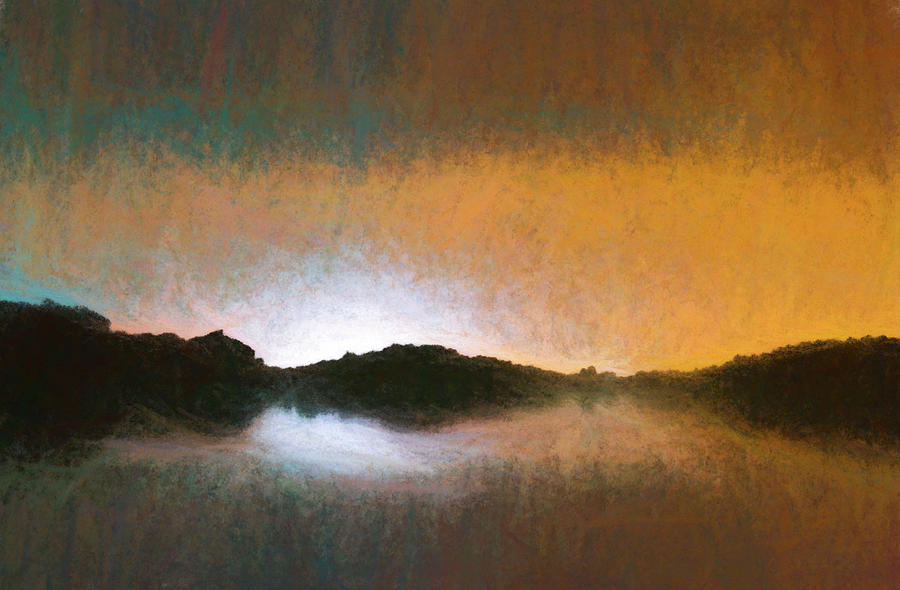 Pastel Water Abstract  Digital Art by Robert FERD Frank