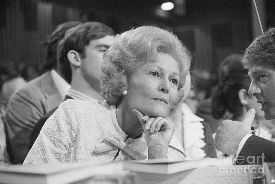Pat Nixon At Republican Convention Photograph by Bettmann