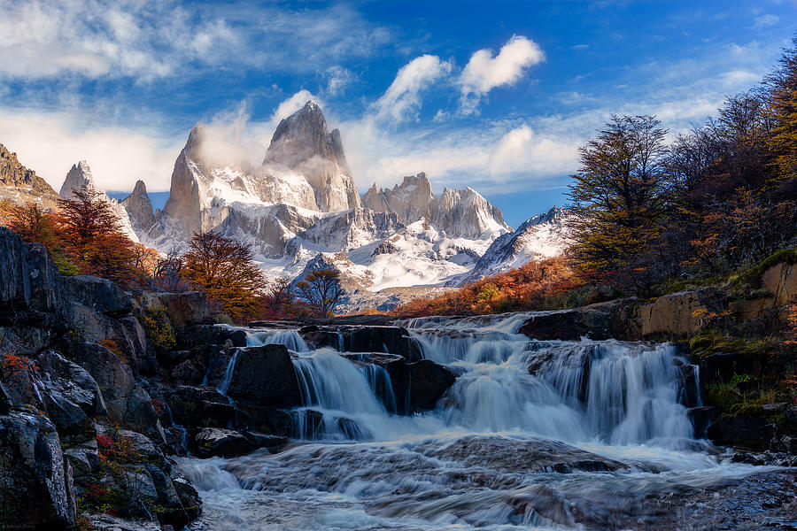 Patagonia In The Fall Photograph by Johnny Zhang - Fine Art America