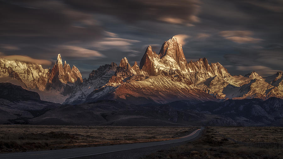 Mountain Photograph - Patagonia Sky In Motion by Peter Svoboda, Mqep