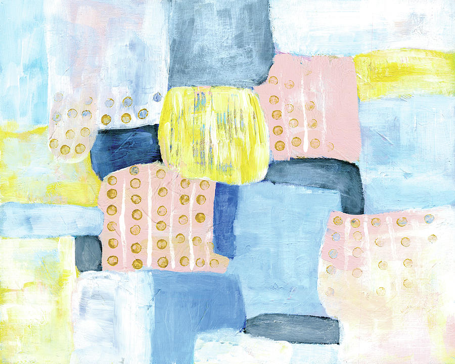 Abstract Painting - Patchwork by Summer Tali Hilty
