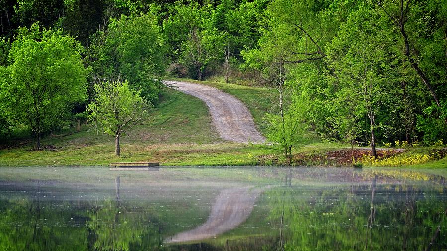 Path Reflected Upon Photograph by John Benedict