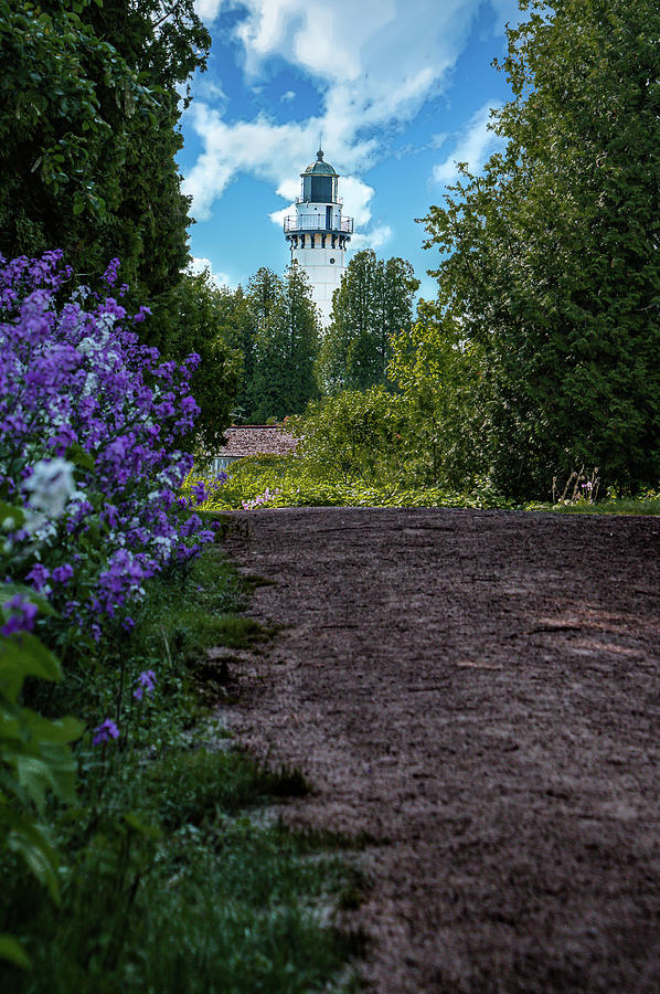 Path To Cana Island Lighthouse Photograph