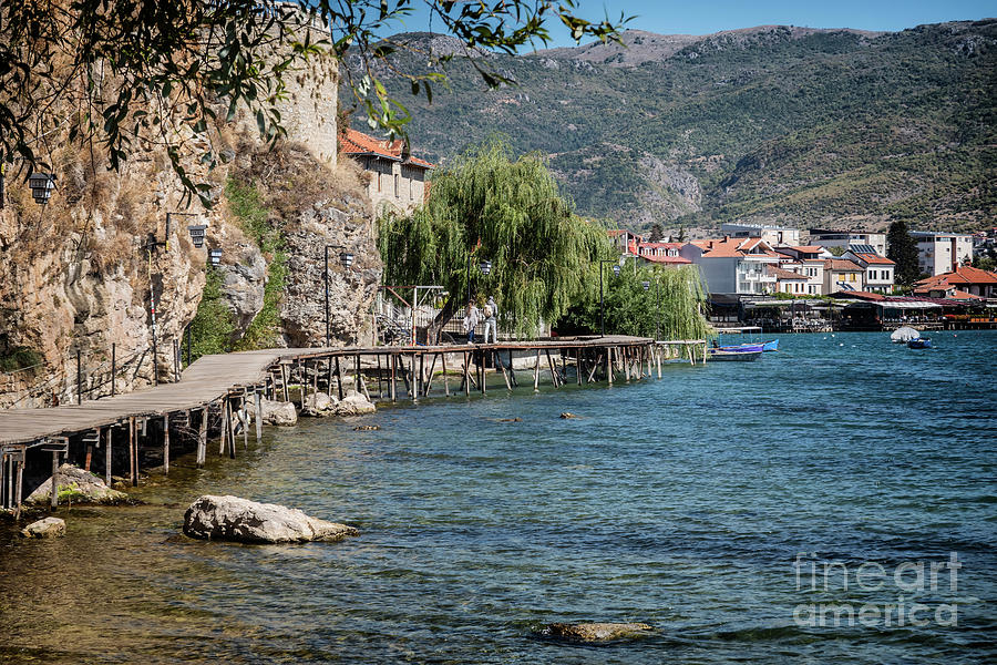 Path to Saint John the Theologian Kaneo from the lakeside Ohrid ...