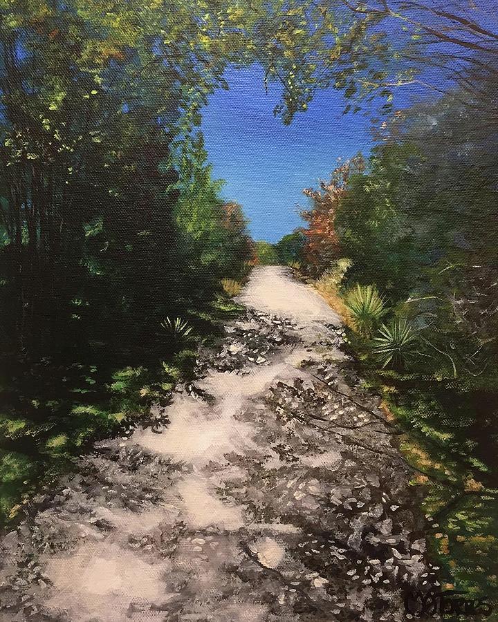 Path to the Heart Painting by Melissa Torres