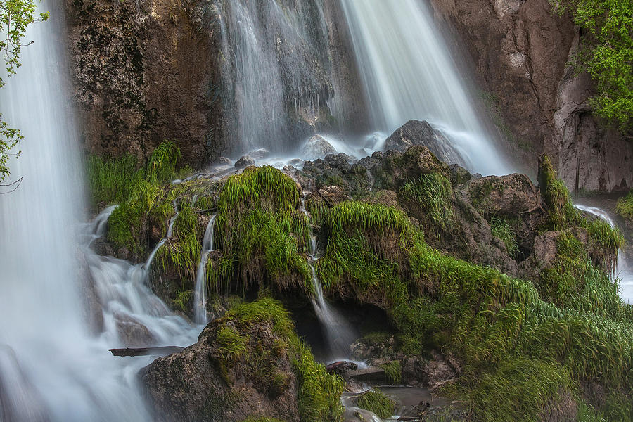 Waterfall Photograph - Paths Of Least Resistance by Bill Sherrell