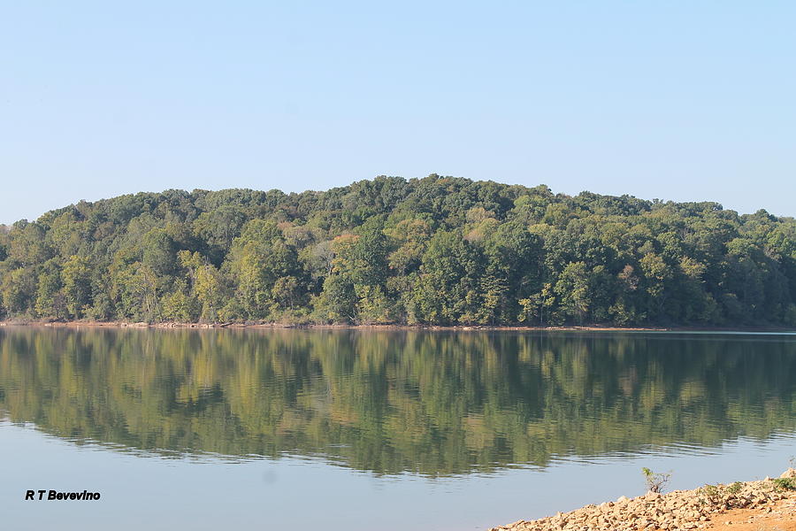 Patoka Lake Reflections Photograph by Richard Bevevino Fine Art America
