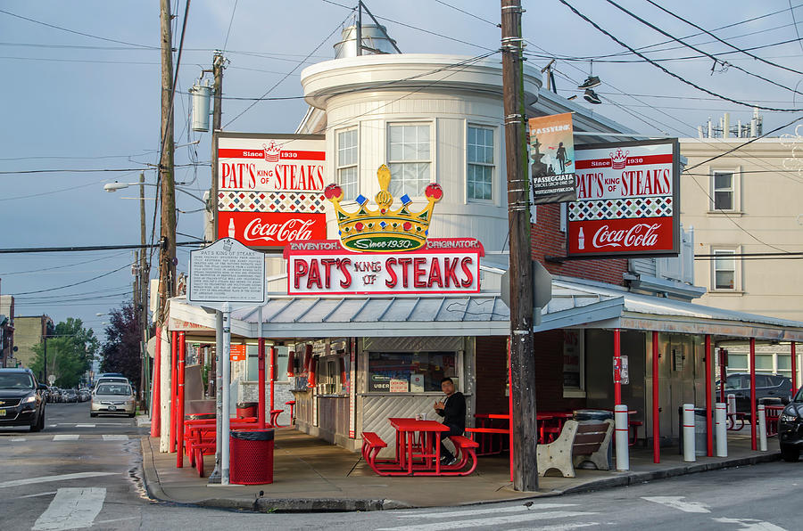 Pats - King of Steaks - South Philadelphia Photograph by Bill Cannon