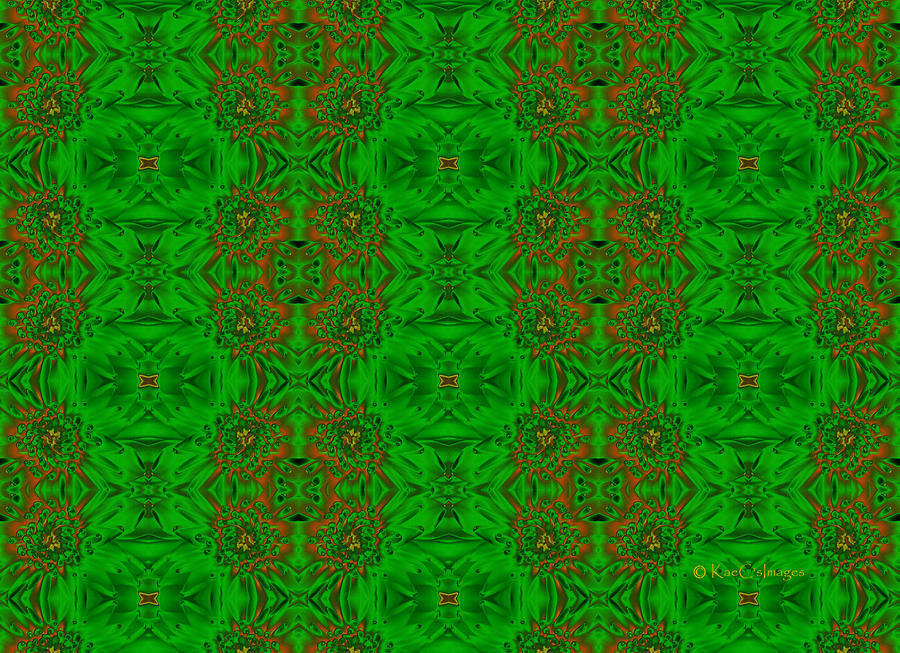 Pattern in Green Photograph by Kae Cheatham