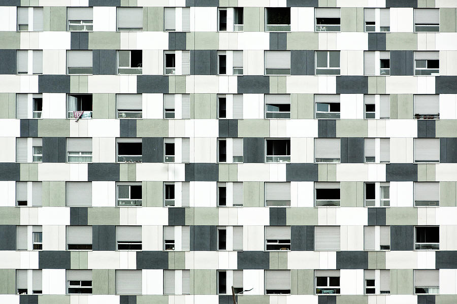 Pattern Of Different Grays On Barcelona Photograph by Photograph © Eke Miedaner
