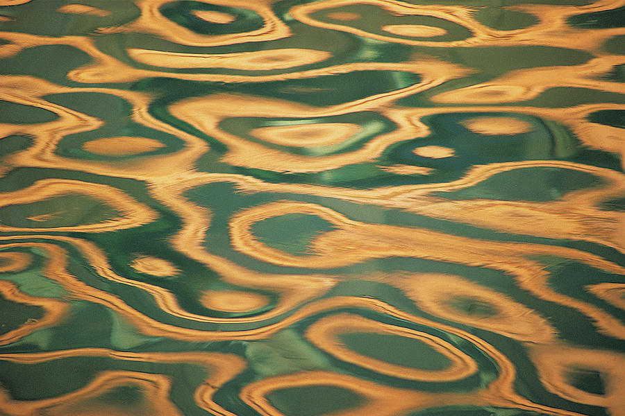 Pattern Water Reflection Photograph by Tony Sweet