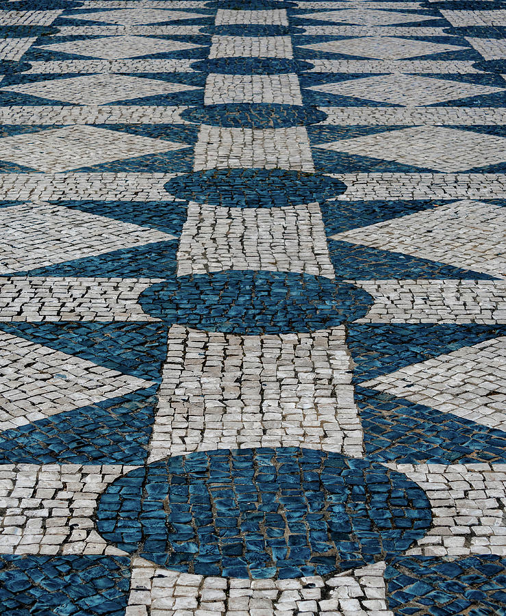 Patterns of Portugal Photograph by Marcy Wielfaert