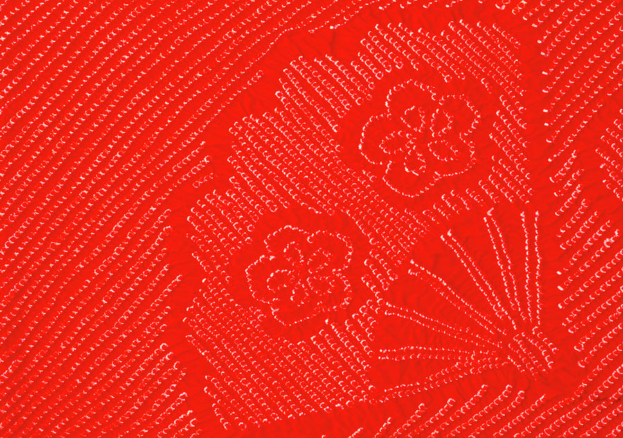 Patterns, Shibori Cloth, Japan Photograph by Panoramic Images
