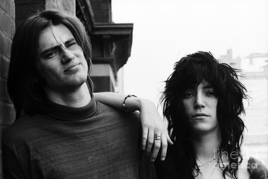 Patti Smith And Sam Shepard In Nyc Photograph by The Estate Of David Gahr