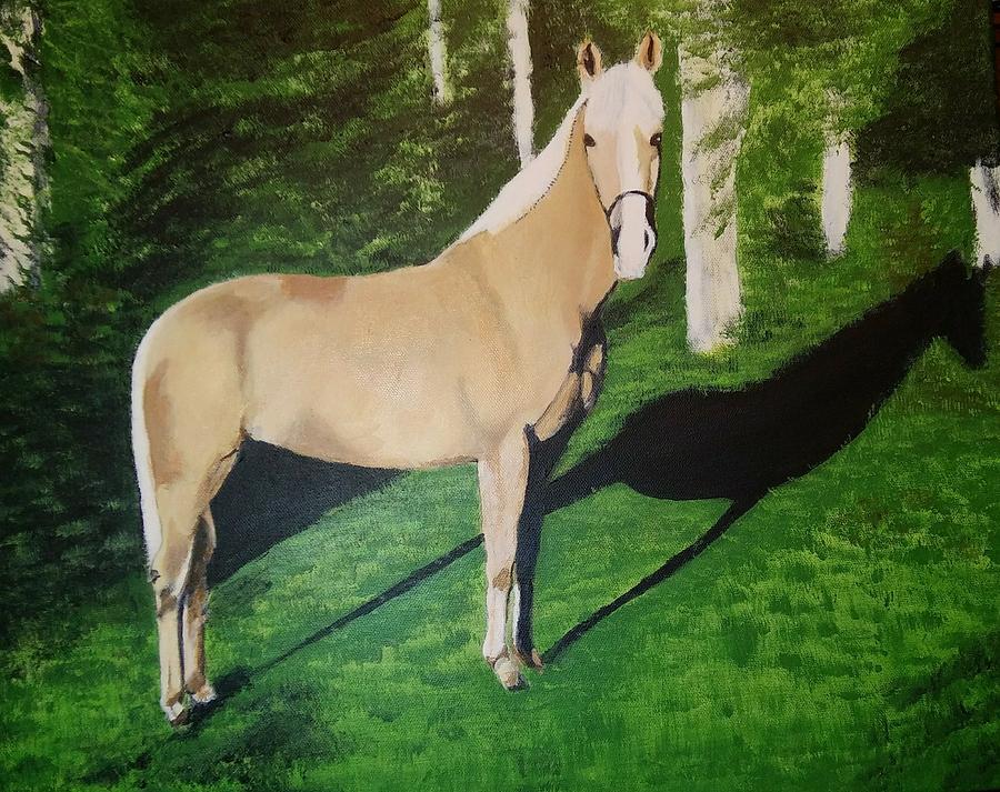 Patzi Painting by Denise Hills