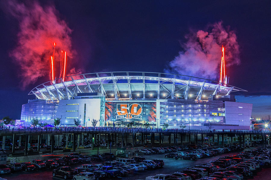 Paul Brown Stadium Photograph by Scott Meyer