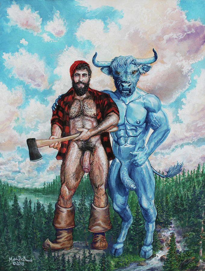 PAUL BUNYAN AND BABE THE BLUE OX by Marc DeBauch PAUL BUNYAN AND BABE THE BLUE OX by Marc DeBauch