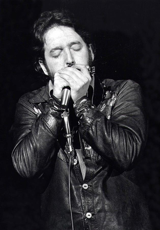 Paul Butterfield Performing At Photograph by Larry Hulst