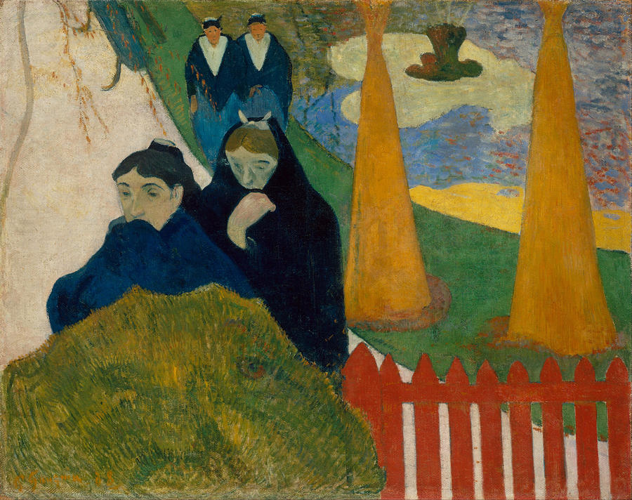 PAUL GAUGUIN Arlesiennes -Mistral-. Date/Period 1888. Painting. Painting by Paul Gauguin