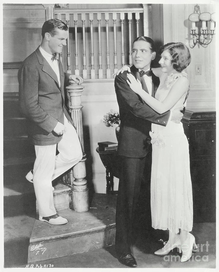 Paul Kelly With Humphrey Bogart Photograph by Bettmann