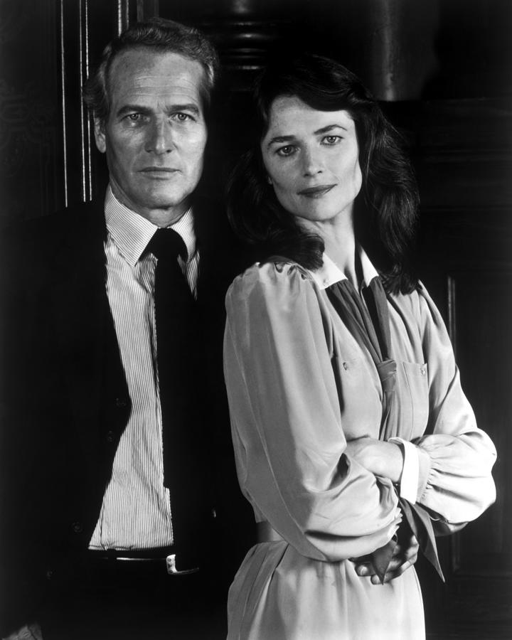 Paul Newman Standing With Charlotte Rampling Photograph by Globe Photos ...