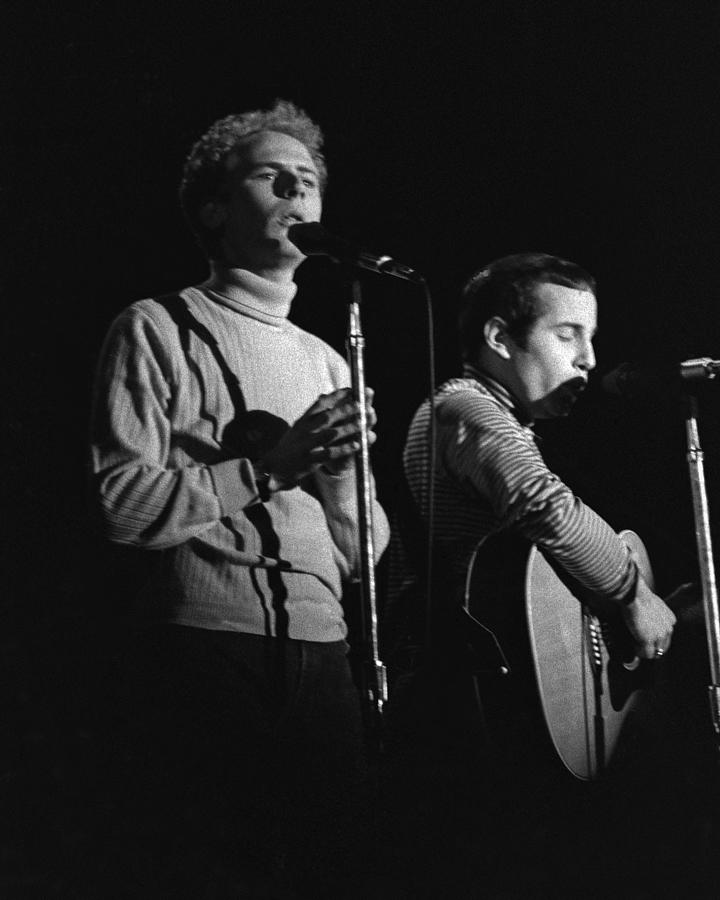 Paul Simon And Art Garfunkle Performing At Monterey International Pop   Paul Simon And Art Garfunkle Performing At Monterey International Pop Music Festival Globe Photos 