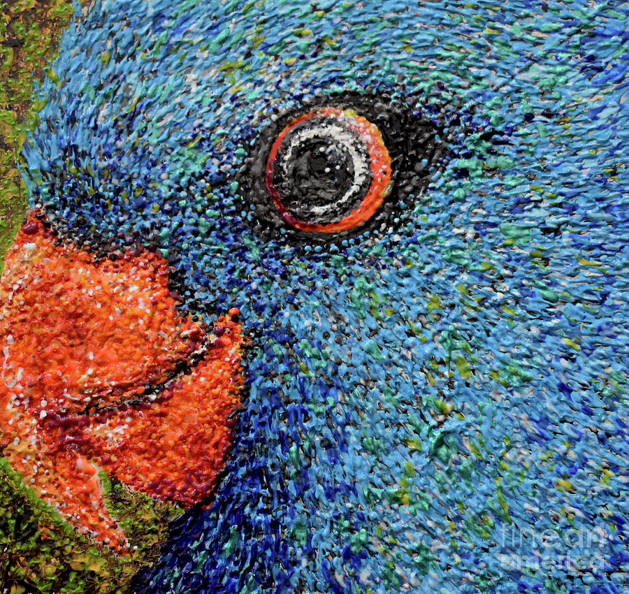 Parrot Painting - Paulie by Cheryle Gannaway