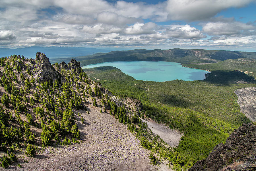 Paulina Lake Photograph by Matthew Irvin - Fine Art America