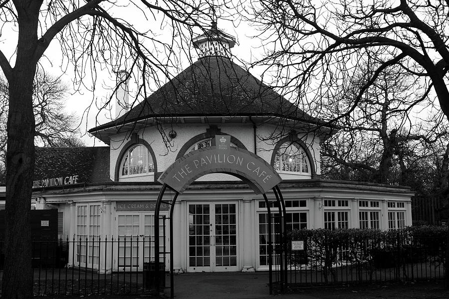 Pavilion Cafe in Greenwich Park, London Photograph by Aidan Moran