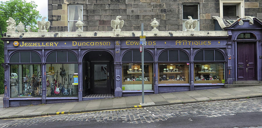 Pawn Shop,Edinburgh,Scotland Photograph by Dave Mills
