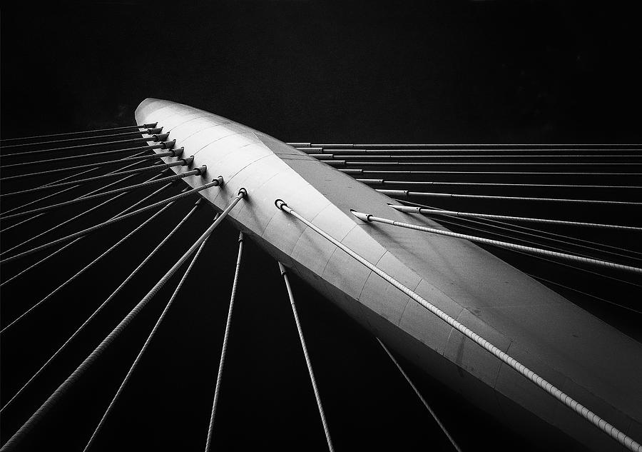 Pc Bridge Detail Photograph by Gerard Jonkman