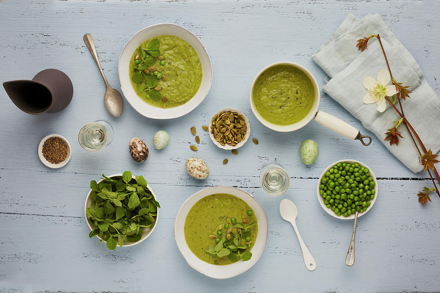 Pea Soup For Easter Photograph by Kathrin Mccrea