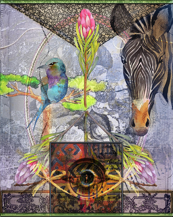 Peace in the Jungle Digital Art by Linda Carruth
