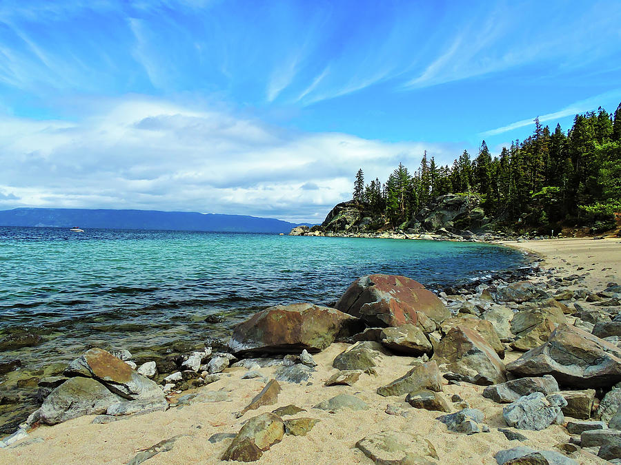 Lake Tahoe Vista Photograph by Norma Brandsberg