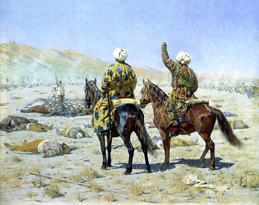 Peace Negotiators, 1873 Drawing by Heritage Images