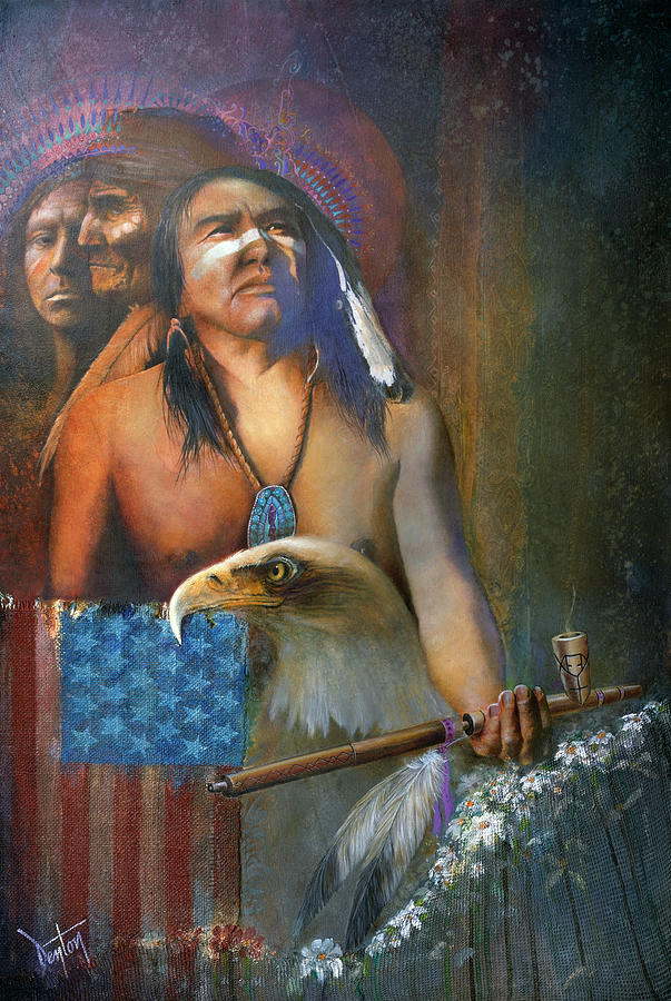 Peace Offering Painting by Denton Lund