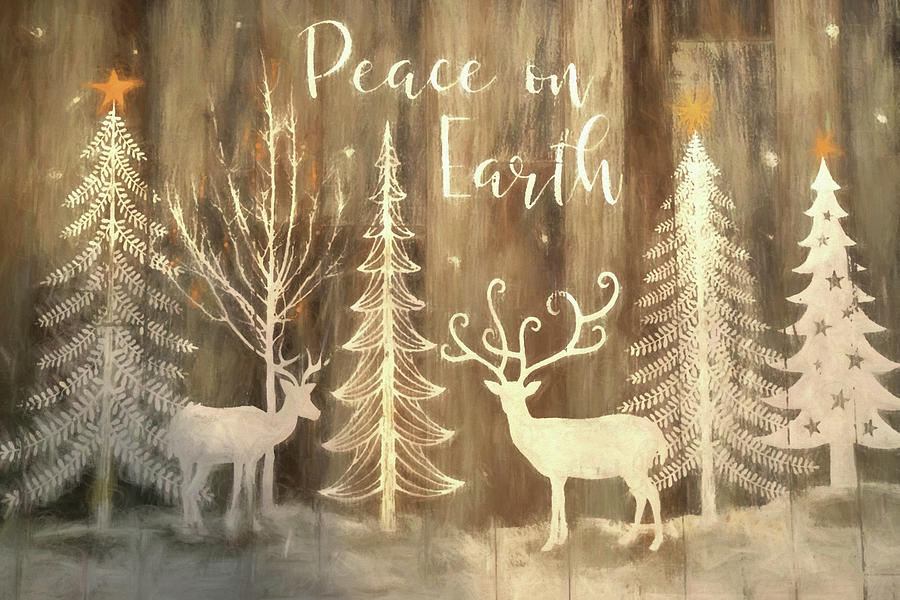 Christmas Photograph - Peace on Earth 2 by Donna Kennedy