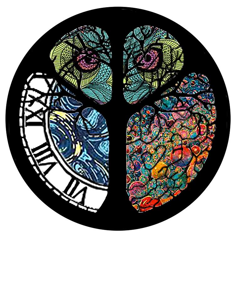 Download Peace Sign Tree Owl Colorful Design Digital Art By Swigalicious Art
