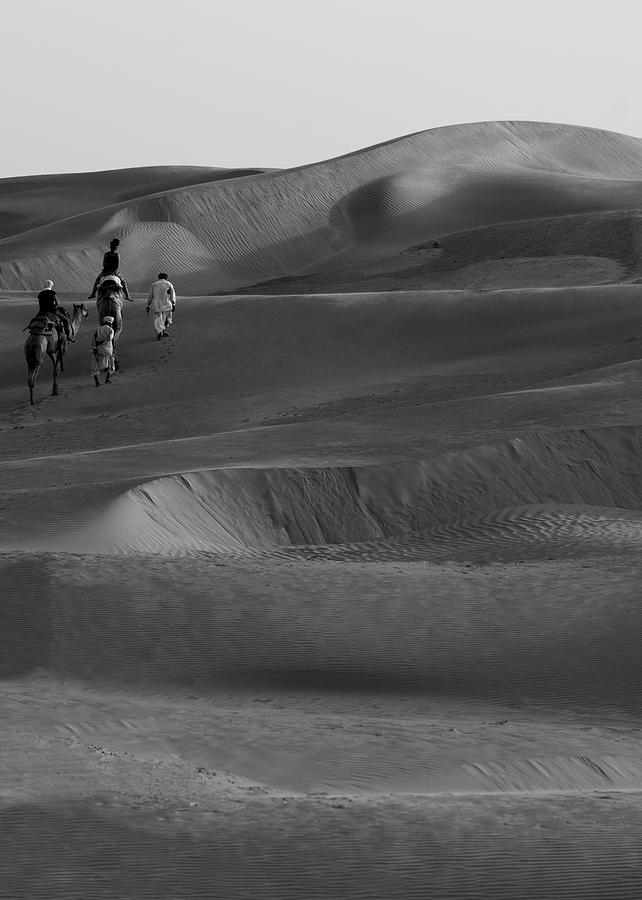 Desert Photograph - Peaceful desert by Timme Miedema