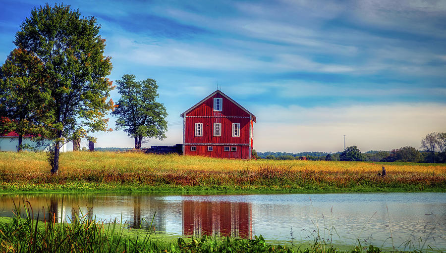 Peaceful Ohio Farm Scene Photograph by Mountain Dreams - Pixels